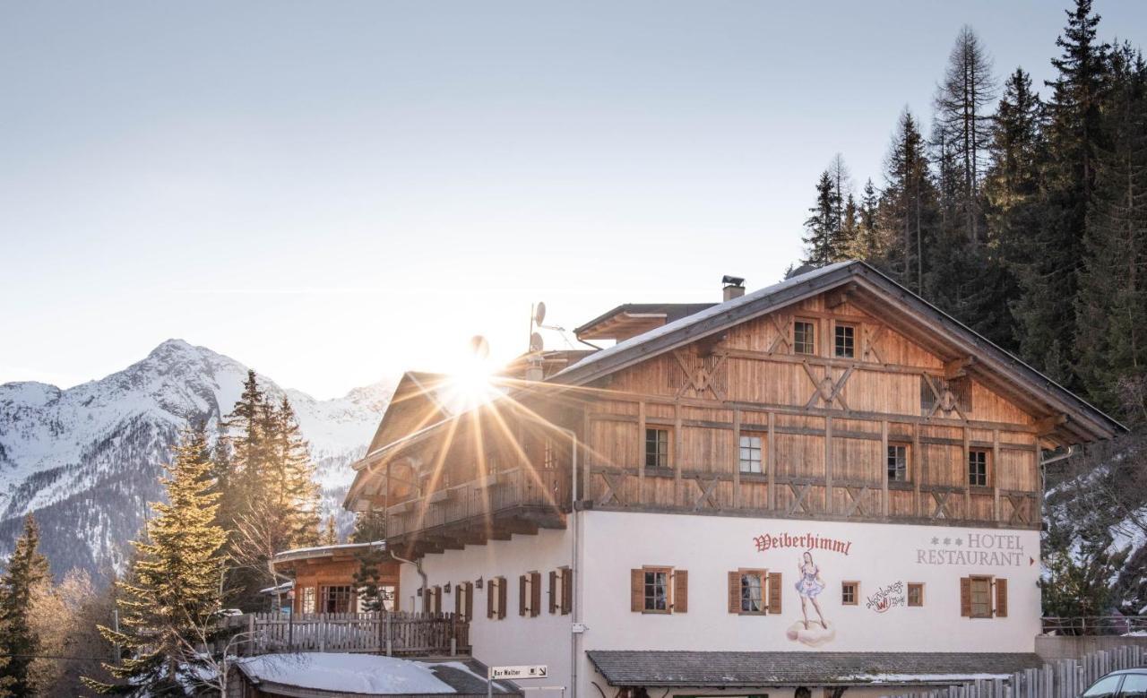 Skihotel Weiberhimmel Ultimo Exteriér fotografie